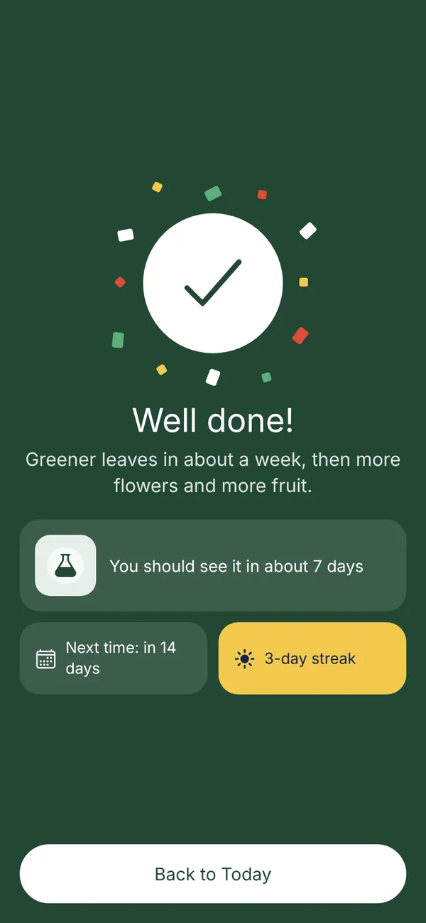 Job finished: well done, and when you should see the result